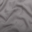 Silk Chiffon Fabric, Pewter- Width 135cm