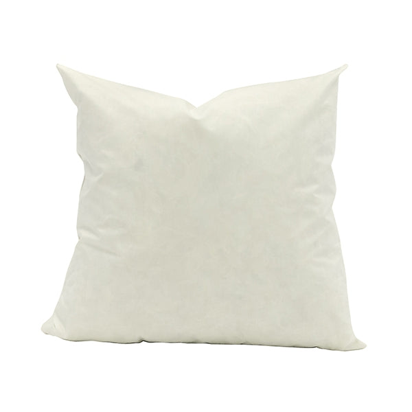 Feather and Foam Cushion Inserts, White