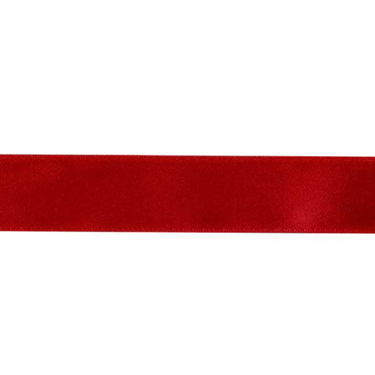 Sullivans Super Saver Satin Ribbon, Red- 3mm