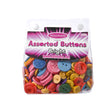 Bag of Assorted Buttons, Bright- 250g