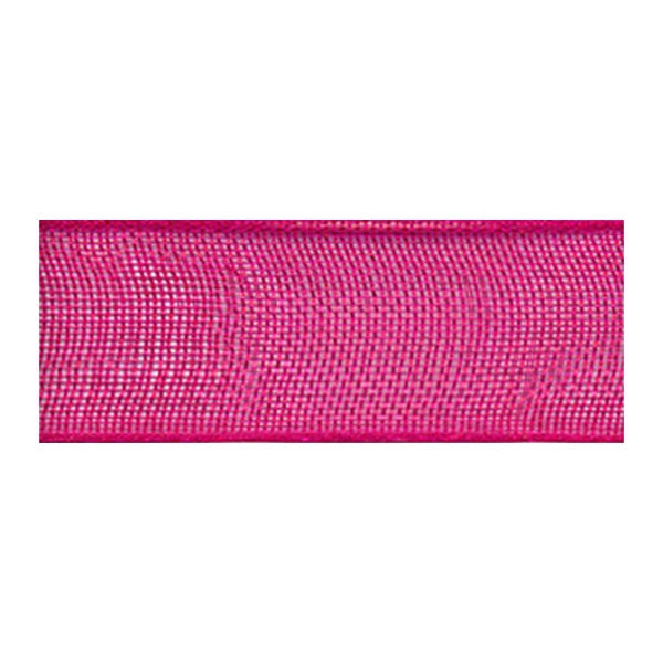 Sullivans Ribbon Organza, Hot Pink- 6mm