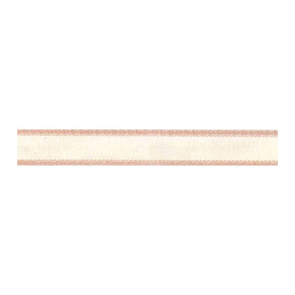 Sullivans Organza Satin Edge, Cream- 12mm