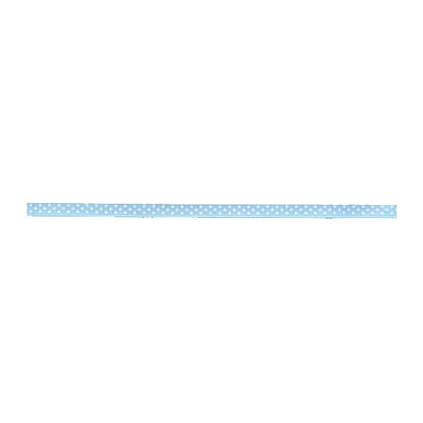 Sullivans Ribbon Organza, Dots Blue- 6mm