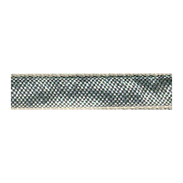 Sullivans Ribbon Woven, Silver- 10mm