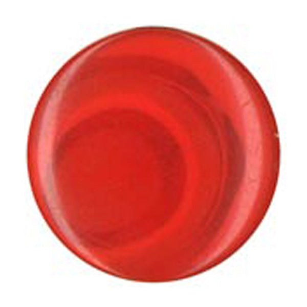 Sullivans Plastic Button, Red- 25 mm