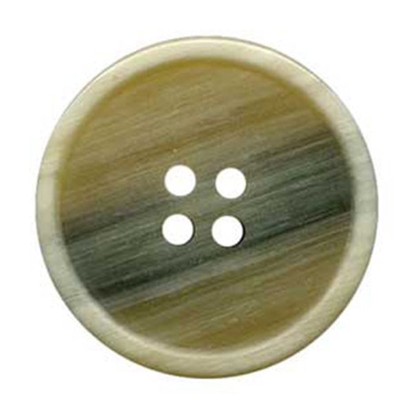 Sullivans Plastic Button, Tan- 25 mm