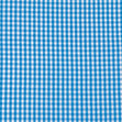 Poly Cotton Gingham 1/8in Fabric, Royal- Width 112cm
