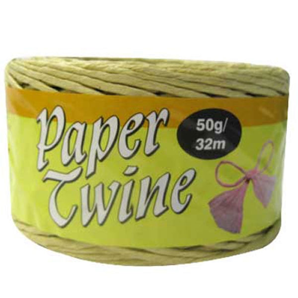 Sullivans Paper Twine, Wheat- 32m