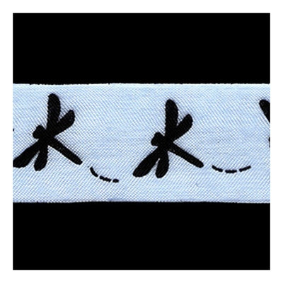 Sullivans Organza Ribbon, Dragonfly White- 25mm