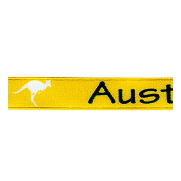 Sullivans Satin Ribbon, Australia Yellow- 10mm