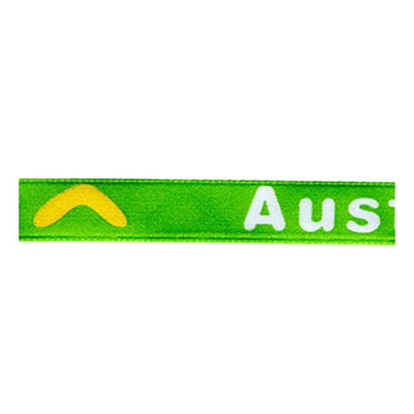 Sullivans Satin Ribbon, Australia Green- 10mm