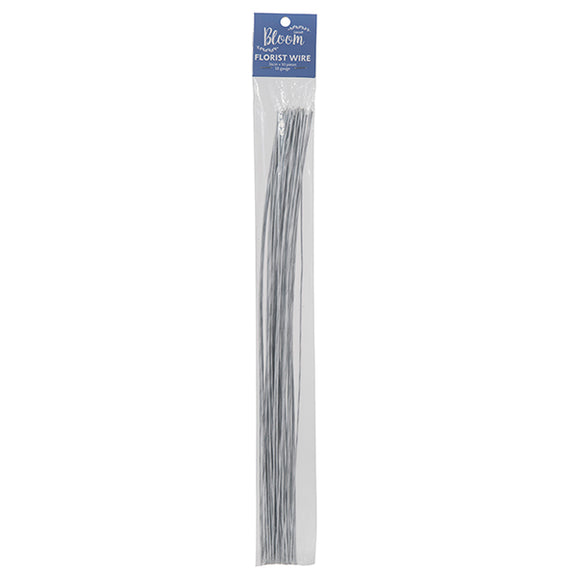 Cloth Covered Wire 18g, White Cotton