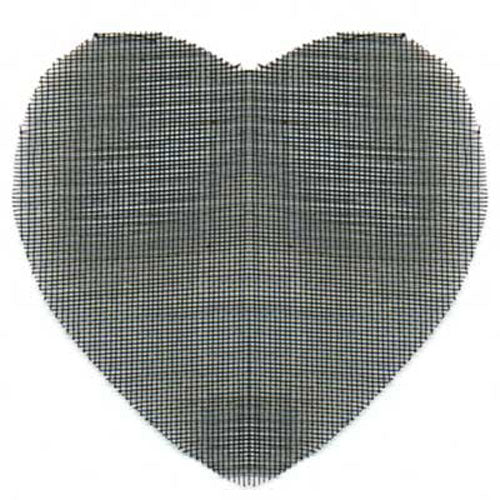 Sullivans Organza Hearts Boxed, Black- 200pc