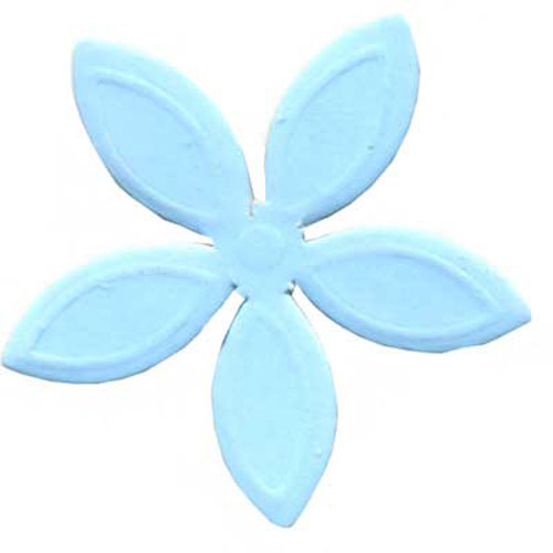 Sullivans Confetti Flowers, Blue-3cm