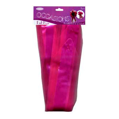 Sullivans Pullbow Satin, Hot Pink- 70mmx2m