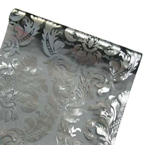 Sullivans Metallic Fabric, Black/Silver- 5mx290mm