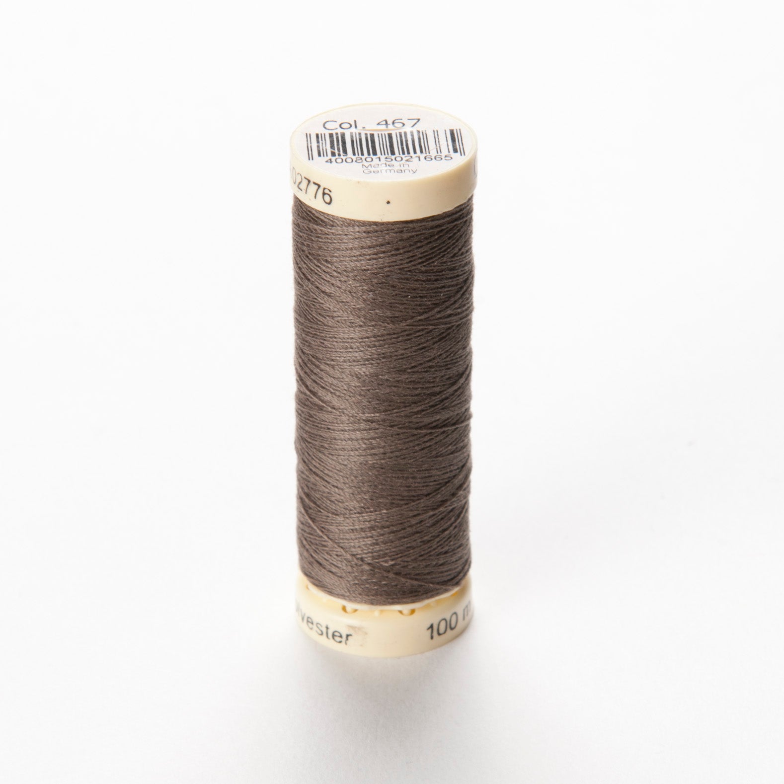 Gutermann Polyester Thread, Colour 467 - 100m