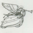 Sullivans Clear Stamps, Christmas Angel