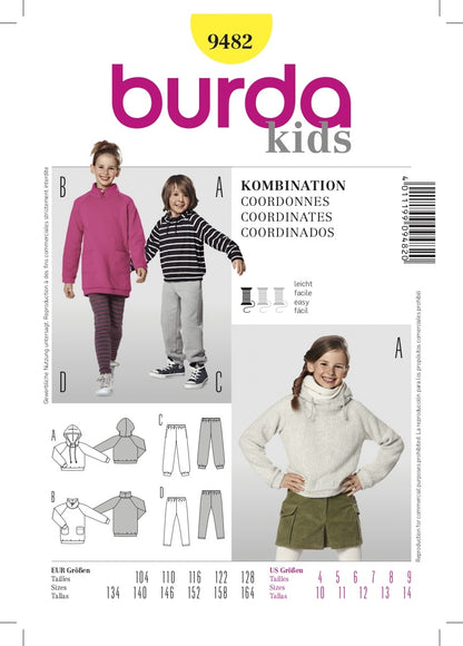 Burda Pattern 9482 (4-14)