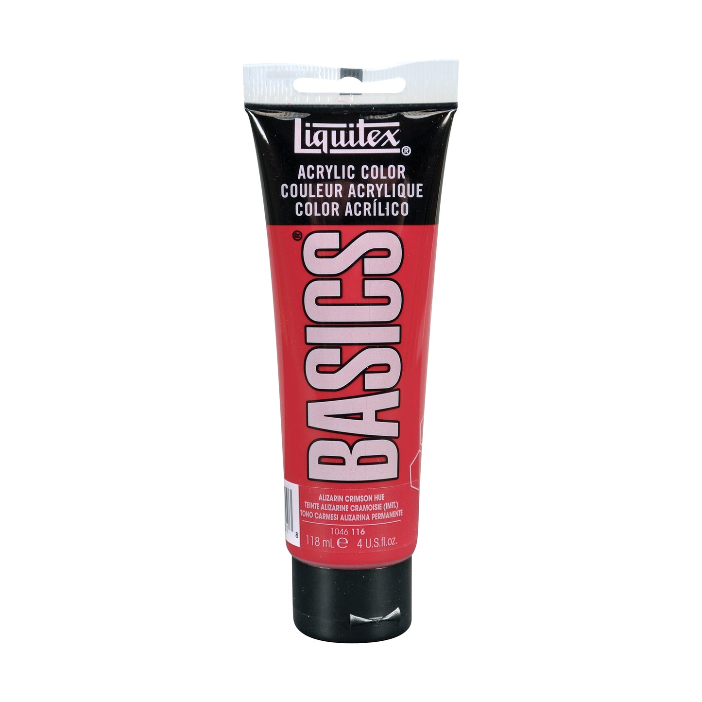 Liquitex Basics Acrylic Paint, Alizarin Crimson Hue- 118ml