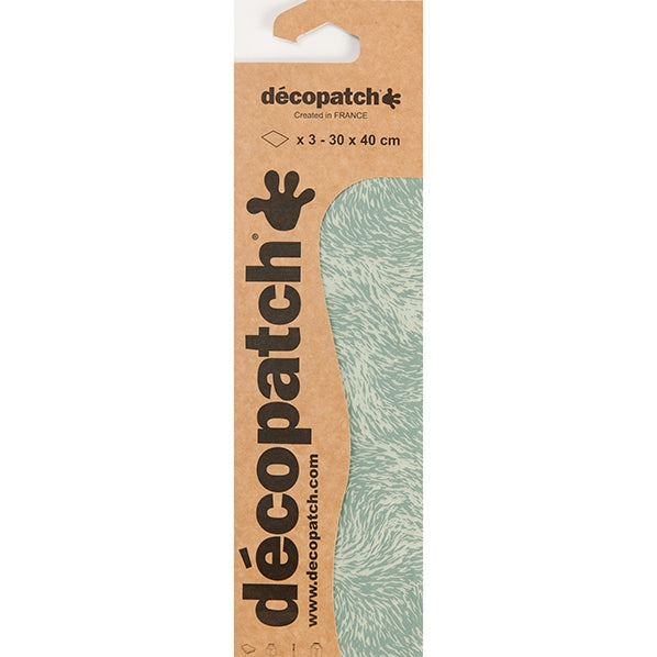 Decoupage Paper 3pk - Decopatch 666 Grey Texture