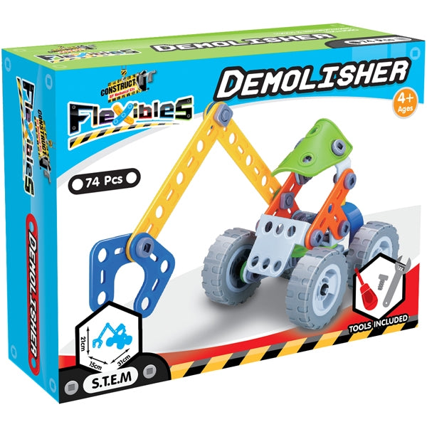 Construct It Flexibles, Demolisher- 74pc