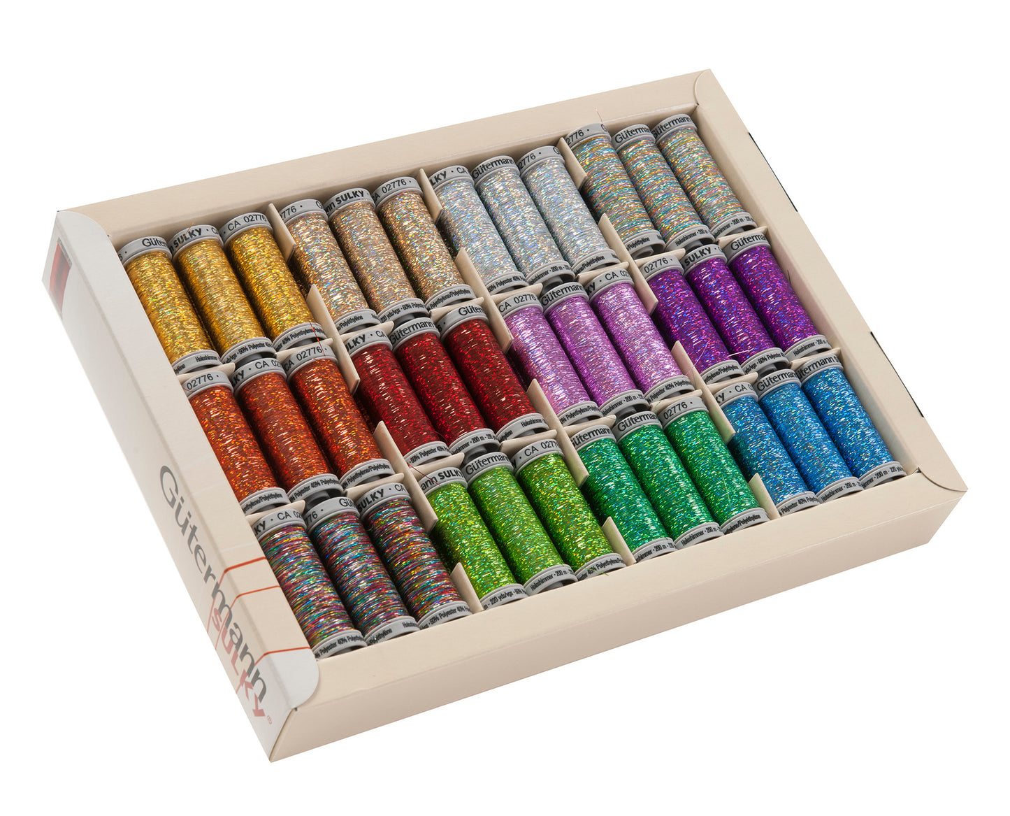 Gutermann Thread Kit, Holoshimmer- 72pc