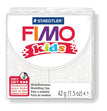 FIMO Kids Modelling Clay, Glitter White- 42g