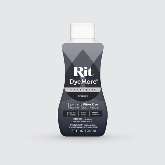 Rit DyeMore Synthetic, Graphite- 207ml – Lincraft