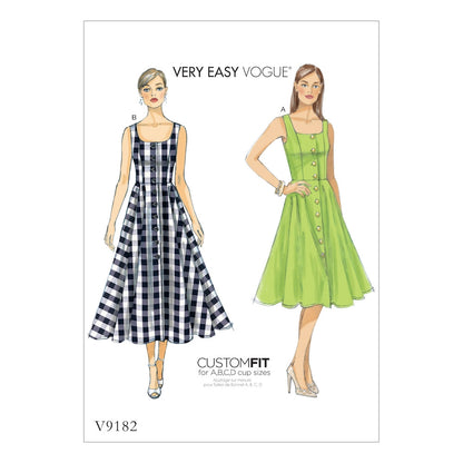 Vogue Pattern V9182 A5 (6-8-10-12-14)