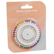 Pearl Head Pin Wheel, Multi- 40pk