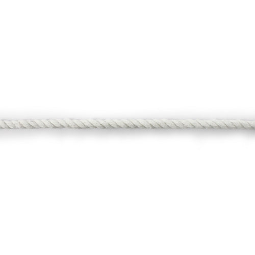 Birch Piping Cord, White - Size 4