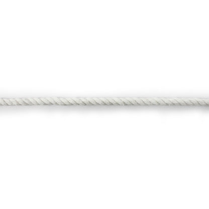 Birch Piping Cord, White - Size 4