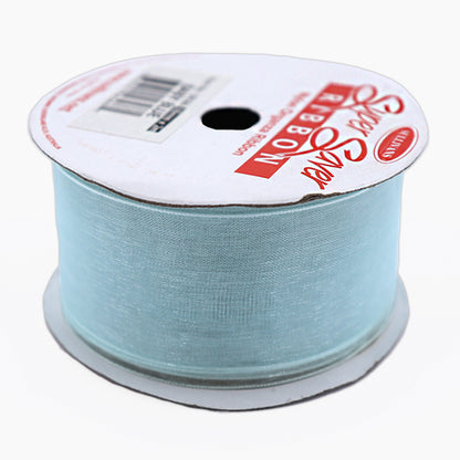 Sullivans Ribbon Organza, Baby Blue- 38 mm