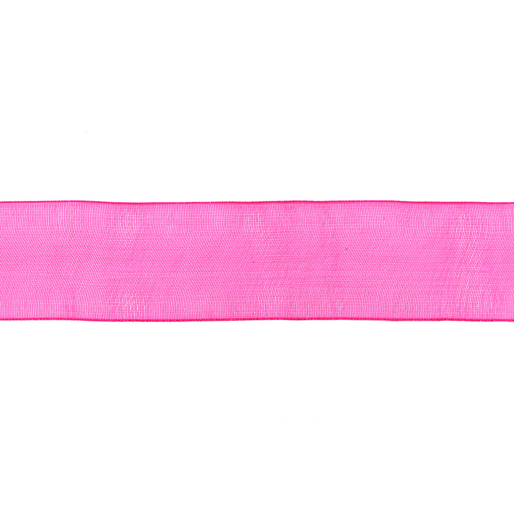 Sullivans Ribbon Organza, Hot Pink- 22 mm