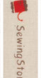 Bowtique Cotton Ribbon, Sewing Story- 15mm x 5m
