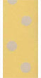 Bowtique Single Face Satin Ribbon, Dots Yellow- 15mm x 5m
