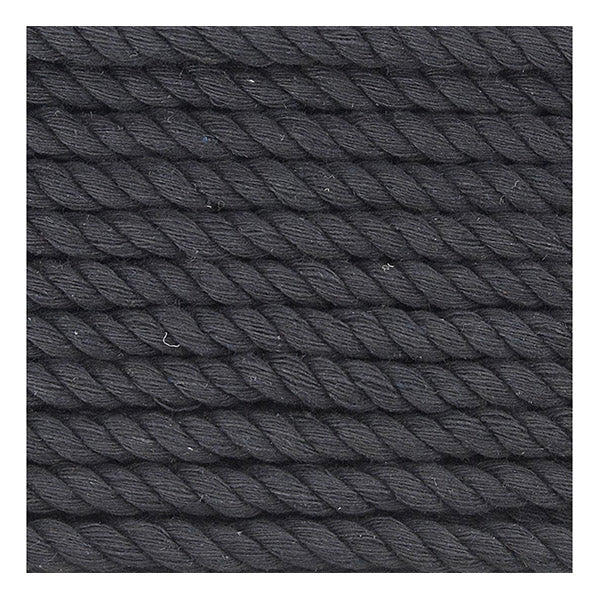 Birch Piping Cord, Black - Size 8