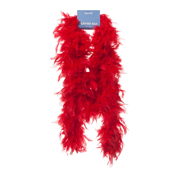 Red Feather Boa 2031