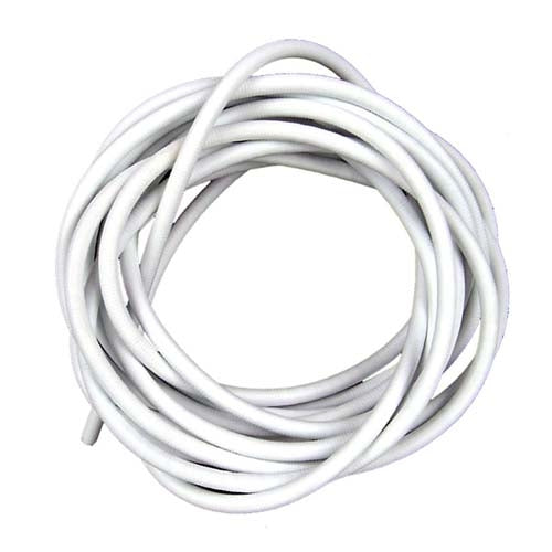 Sullivans PVC Covered Curtain Wire, 4mm White- 2m