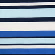Taffeta Collection Fabric, Stripes Blue- Width 150cm