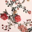 Floral Crepe de Chine Fabric, Ivory Multi- Width 150cm