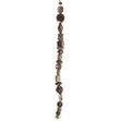 Fashion Strung Beads, Copper Rhodium