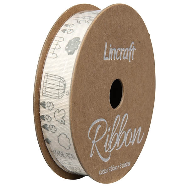 Cotton Ribbon, Ladybeetle Turismo- 15mm x 3m