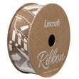 Cotton Ribbon, Film Brown- 25mm x 3m