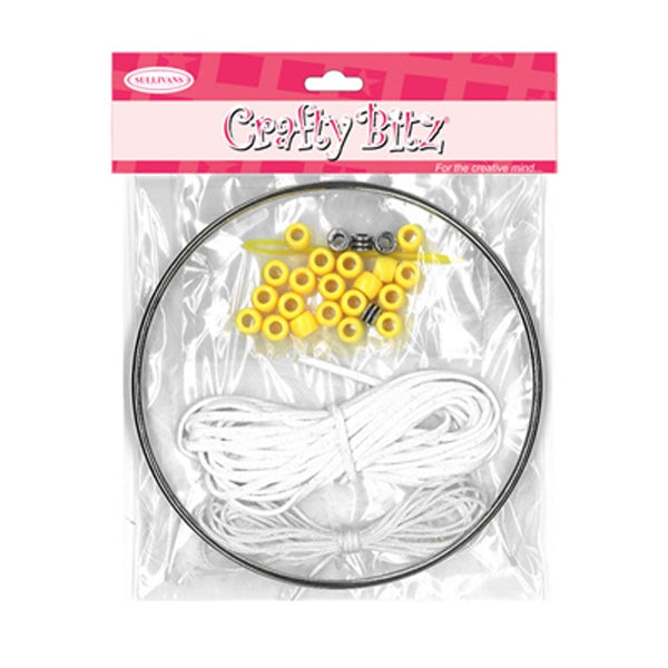 Crafty Bitz Dream Catcher Kit, White