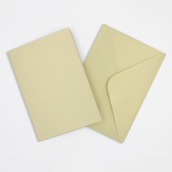 Paper Xtra Card Kit, Pearlized Almond- 4pk