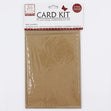 Sullivans Card and Envelope, Kraft Natural- 4pk
