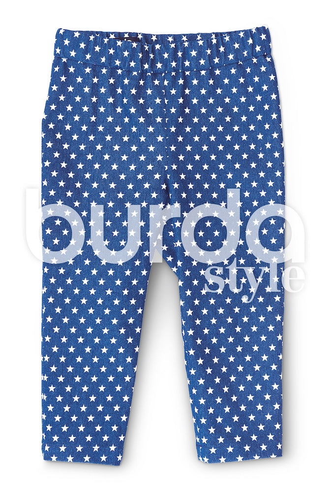 Burda Pattern 9348 (6M-3M)