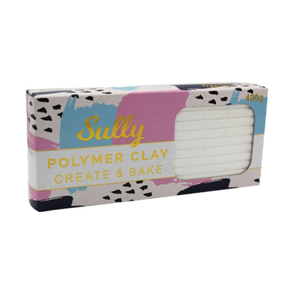 Sully Polymer Clay, White- 400g